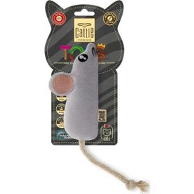 Cattie 11 cm Matatabi İçerikli Peluş Fare Kedi Oyuncağı