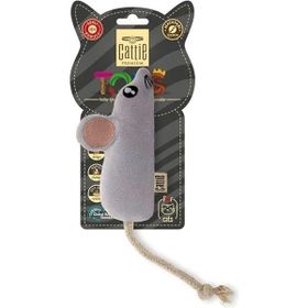 Cattie 11 cm Matatabi İçerikli Peluş Fare Kedi Oyuncağı