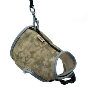 Cattie 1x25-35 cm Havalı Dokuma Kedi Göğüs ve Gezdirme Takımı