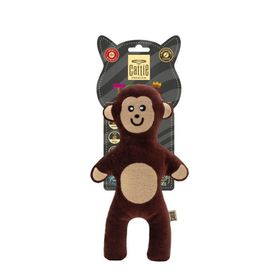 Cattie Matatabi İçerikli 20 cm Peluş Maymun Kedi Oyuncağı