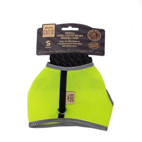 Cattie Sarı Small 1x20-30 cm Havalı Dokuma Kedi Göğüs Gezdirme Takımı