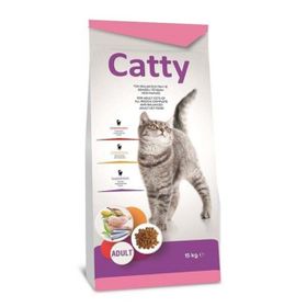 Catty 15 kg Tavuklu Yüksek Yeme Oranlı Yetişkin Kedi Maması