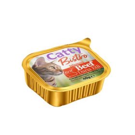 Catty Bistro Mousse 400 gr Dana Etli Kedi Konservesi