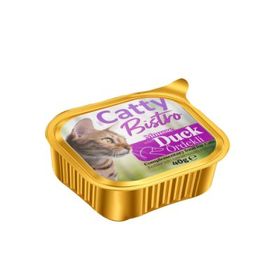 Catty Bistro Mousse Ördekli 40 gr Kedi Konservesi