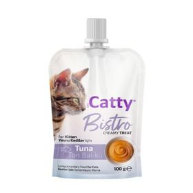 Catty Bistro Ton Balıklı 100 gr Krema Kedi Ödül Maması