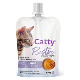 Catty Bistro Ton Balıklı 100 gr Krema Kedi Ödül Maması