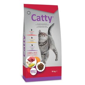Catty Kuzulu Yüksek Yeme Oranlı Yetişkin 15 kg Kedi Maması