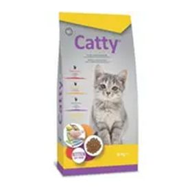 Catty Tavuklu 15 kg Tüm Irklar İçin Yavru Kuru Kedi Maması