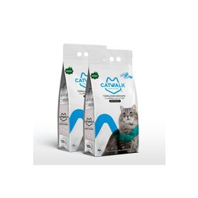 Catwalk 2x10 lt Marsilya Sabunlu Topaklanan Kedi Kumu