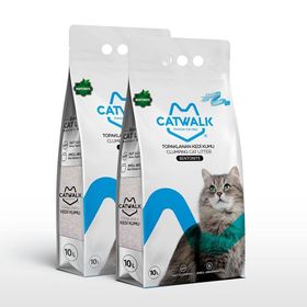 Catwalk Bentonit Marsilya Sabunlu 2x10 lt Kedi Kumu