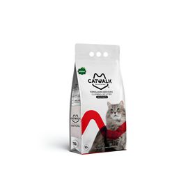 Catwalk İnce Taneli 10 lt Kokusuz Kedi Kumu