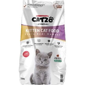 Catzo 15 kg Premium Tavuklu Yavru Kedi Maması