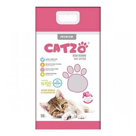 Catzo 5 lt Bebek Pudra Kokulu Bentonit Kedi Kumu