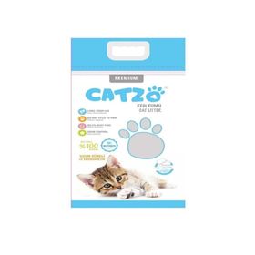 Catzo Bentonit Marsilya Sabun Kokulu Topaklanan 5 lt Kedi Kumu