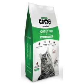 Catzo Premium Kuzu Etli Pirinçli 1 kg Yetişkin Kedi Maması