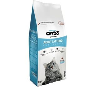 Catzo Somonlu 15 kg Yetişkin Kedi Maması