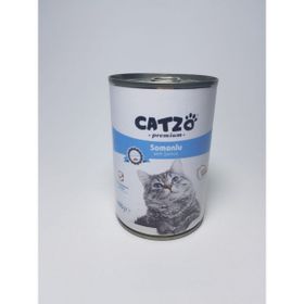 Catzo Somonlu 400 gr Kedi Konserve Maması