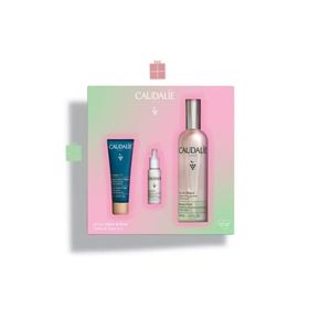 Caudalie Beauty Elixir 100 ml + Serum 10 ml + Mask 15 ml Beauty Elixir Detox Glow Trio Set