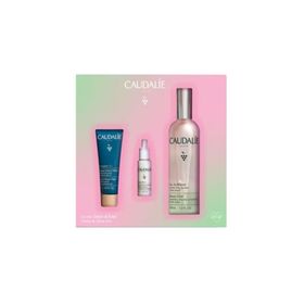 Caudalie Beauty Elixir 100 ml + Serum 10 ml + Mask 15 ml Beauty Elixir Detox Glow Trio Set