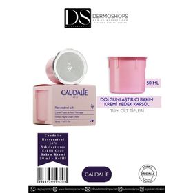 Caudalie Resveratrol Lift Yedek Kapsüllü 50 ml Gece Bakım Kremi