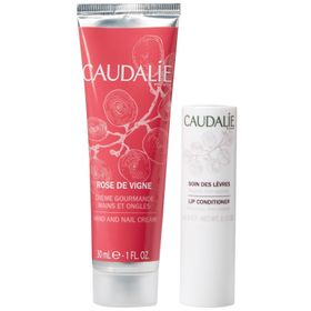 Caudalie Rose De Vigne 30 ml Tırnak ve El Bakım Kremi + Dudak Nemlendiricisi