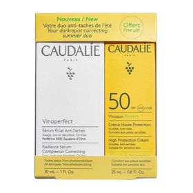 Caudalie Vinoperfect 30 ml Serum+SPF50 25 ml Güneş Koruyucu