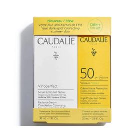 Caudalie Vinoperfect 30 ml Serum+SPF50 25 ml Güneş Koruyucu