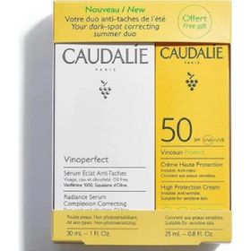 Caudalie Vinoperfect 30 ml Serum+SPF50 25 ml Güneş Koruyucu