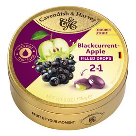 Cavendish & Harvey 175 gr Siyah Frenk Üzümü ve Elmalı Dolgulu Şeker