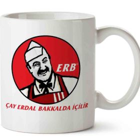 Çay Erdal Bakkalda İçilir Porselen Kupa Bardak