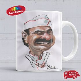 Çay Erdal Bakkalda İçilir Porselen Kupa Bardak