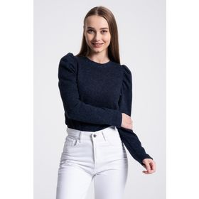 CAYA CY841232 Antrasit Simli Kadın Bluz