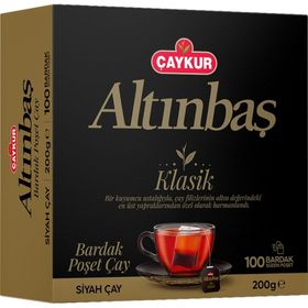 Çaykur 100'lü 2 gr Altınbaş Tomurcuklu Bardak Poşet Çay (2 adet)