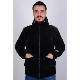 Cazador 1056 Siyah Şişme Erkek Mont