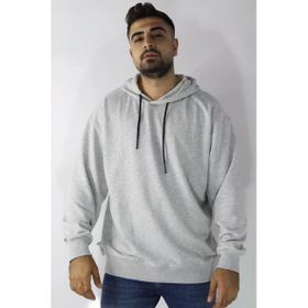 Cazador 22KCEEO05047 Erkek Gri Kapüşonlu Sweatshirt