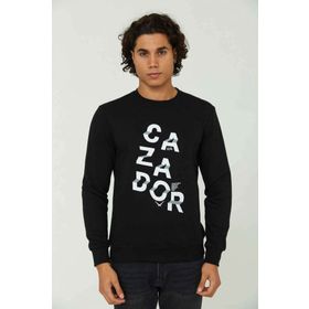 Cazador 22KCEEO05109 Erkek Yeşil Bisiklet Yaka Sweatshirt