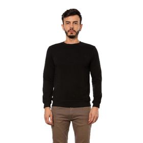 Cazador 24KCEEO05610 Siyah 3 İplik Erkek Sweatshirt