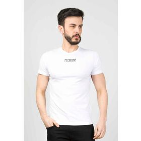 Cazador 4023 Beyaz Erkek T-shirt