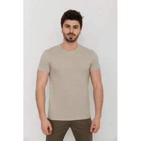 Cazador 4154 Bej Erkek T-shirt