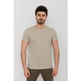 Cazador 4154 Bej Erkek T-shirt