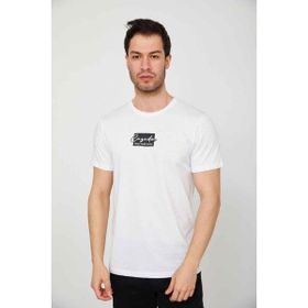 Cazador 4205 Beyaz Erkek T-shirt