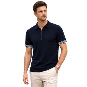 Cazador 44715 Polo Yaka T-Shirt Erkek Lacivert Tişört