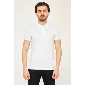 Cazador 4613 Beyaz Erkek T-Shirt