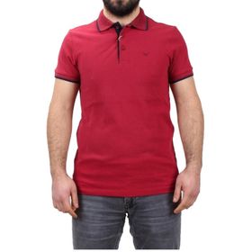 Cazador 4613 Bordo Polo Yaka Erkek T-Shirt