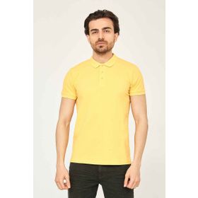 Cazador 4613 Hardal Polo Erkek T-Shirt