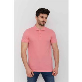 Cazador 4613 Pembe Polo Pike Erkek T-Shirt