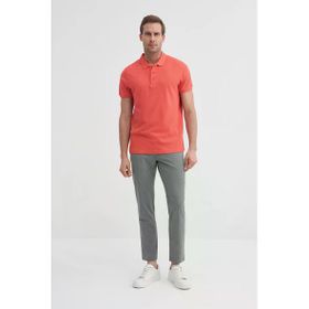 Cazador 46130 Polo Pıke Tshırt Erkek Polo Yaka Nar Çiçeği Tişört