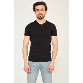 Cazador 4624 STN Siyah Erkek T-Shirt