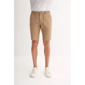 Cazador 61080 Erkek Keten Camel Şort