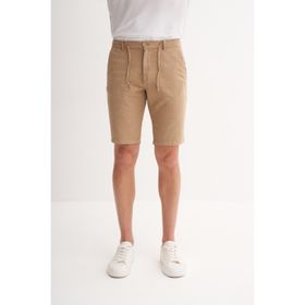 Cazador 61080 Erkek Keten Camel Şort